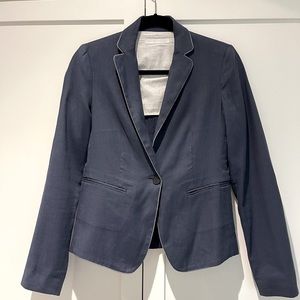 This is a treasured tailored Fabianno Fillippi beautiful blue blazer.